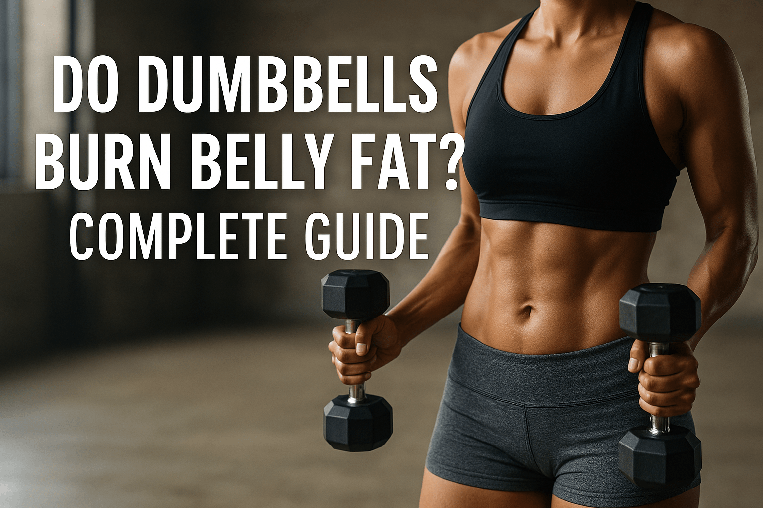 Can Dumbbells Help You Lose Belly Fa