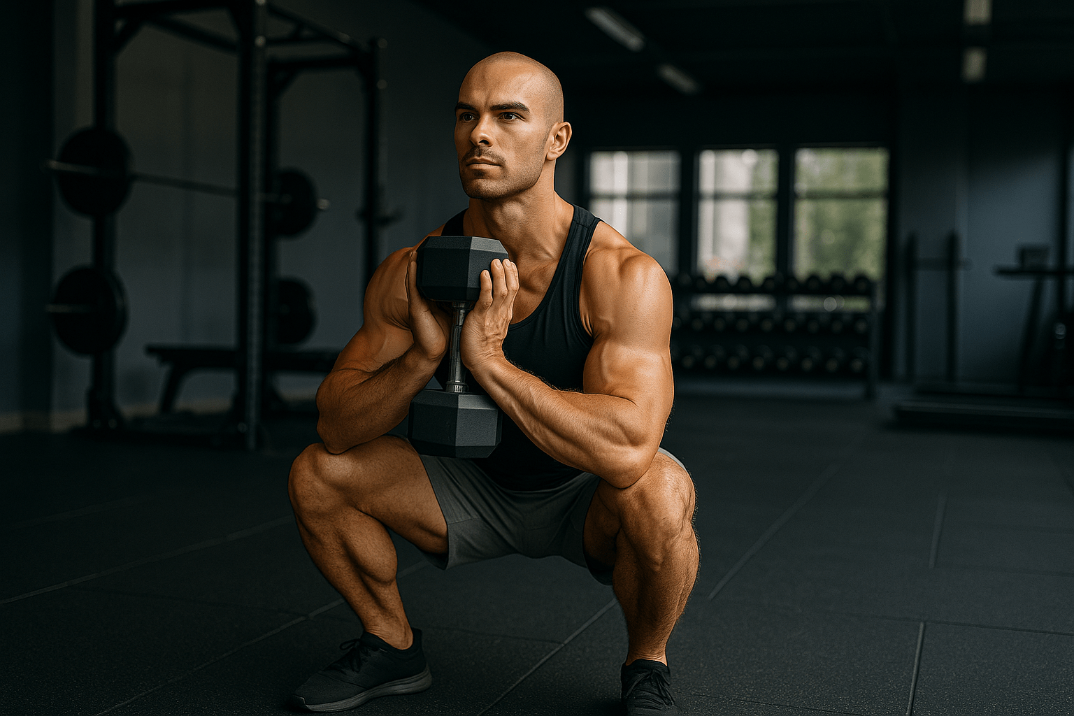 Dumbbell bench press workout for upper body