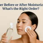toner before or after moisturizer