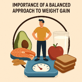 importance of balanced approach to weight gain