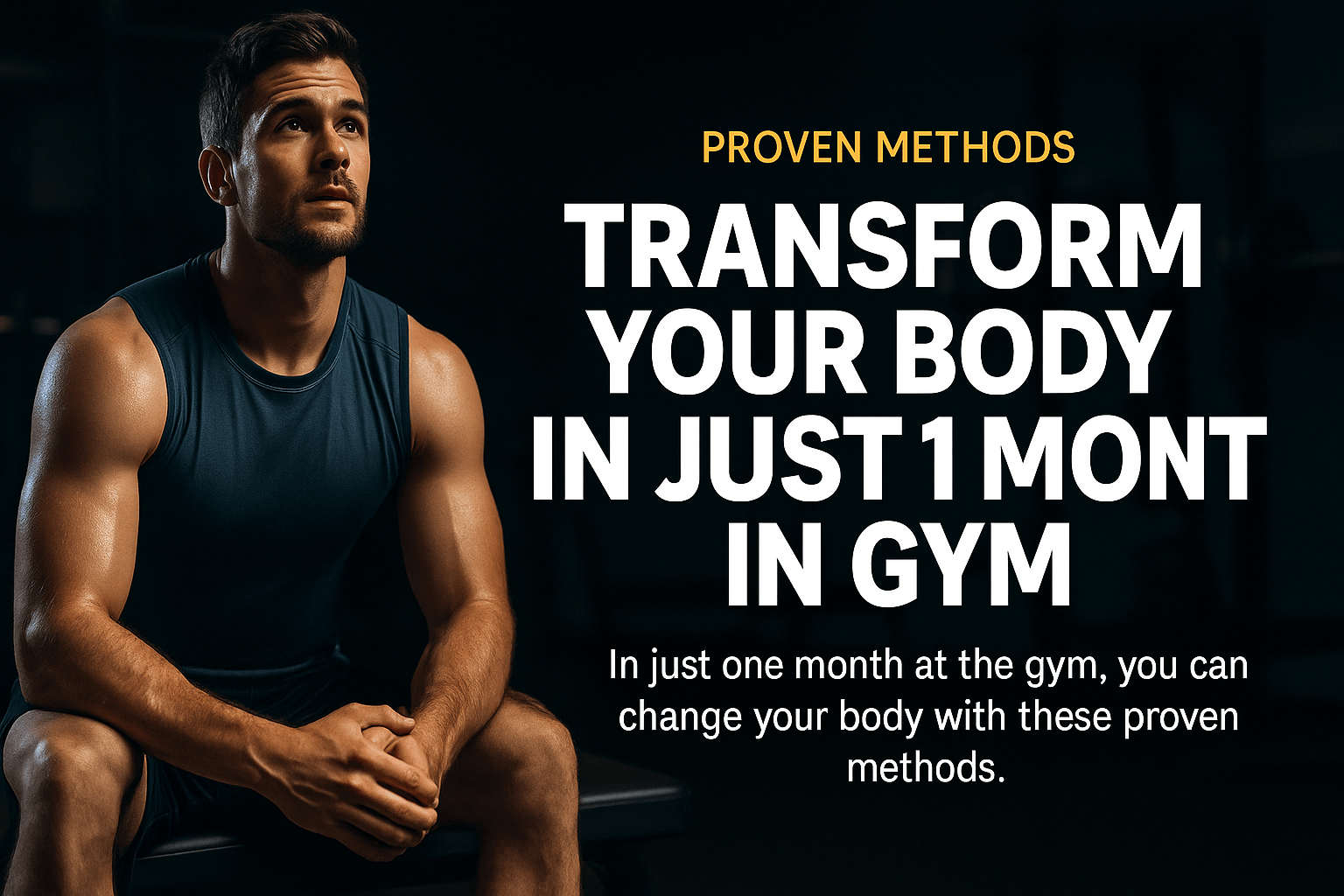 Transform Your Body in Just 1 Month in Gym